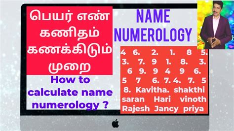 numerology baby names with date of birth in tamil|numerology name tamil girl.